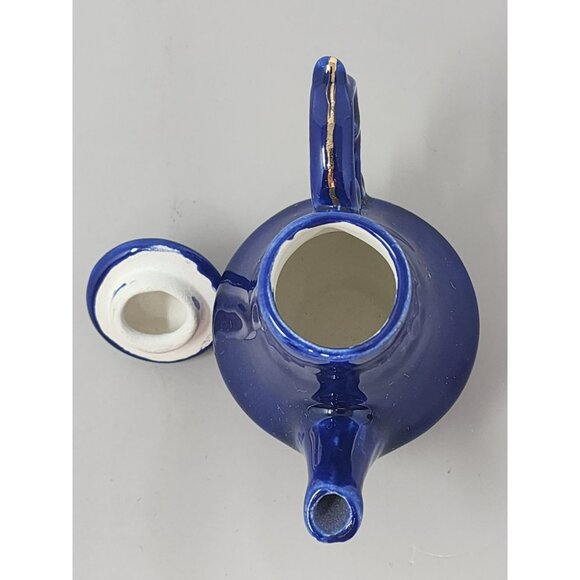 Vintage Miniature Teapot Approximately 3" Tall 4" Wide Including Handle +‎ Spout - Picture 7 of 8